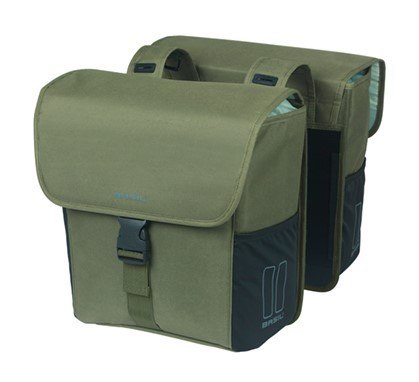 Sakwy BASIL GO DOUBLE BAG, UNIVERSAL BRIDGE, 32L, Dark Green (NEW 2025) Sakwy BASIL GO DOUBLE BAG, UNIVERSAL BRIDGE, 32L, Dark Green (NEW 2025)