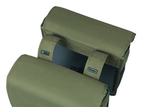Sakwy BASIL GO DOUBLE BAG, UNIVERSAL BRIDGE, 32L, Dark Green (NEW 2025) Sakwy BASIL GO DOUBLE BAG, UNIVERSAL BRIDGE, 32L, Dark Green (NEW 2025)