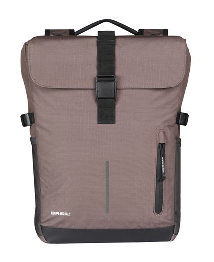 Sakwy BASIL MOVE DOUBLE BICYCLE BAG, MIK z adapterem do mocowania (ready to go), 30L, Wodoodporna, Brown (NEW 2025) Sakwy BASIL MOVE DOUBLE BICYCLE BAG, MIK z adapterem do mocowania (ready to go), 30L, Wodoodporna, Brown (NEW 2025)