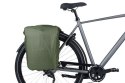 Sakwy BASIL MOVE DOUBLE BICYCLE BAG, MIK z adapterem do mocowania (ready to go), 30L, Wodoodporna, Brown (NEW 2025)