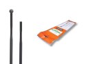 Szprychy CNSPOKE AERO424 2.0-0.9*2.2-2.0 stal nierdzewna 288mm czarne 36szt.