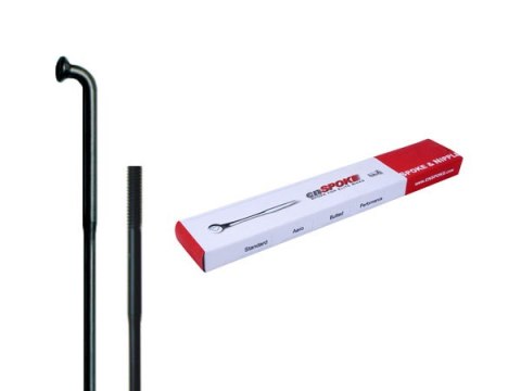 Szprychy CNSPOKE DB454 2.0-1.8-2.0 stal nierdzewna 268mm czarne + nyple 144szt. Szprychy CNSPOKE DB454 2.0-1.8-2.0 stal nierdzewna 268mm czarne + nyple 144szt.