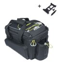 Torba na bagażnik BASIL MILES TARPAULIN TRUNKBAG XL PRO MIK 9-36L, MIK System (ready to go), 100% wodoodporna black lime (NEW 20