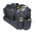 Torba na bagażnik BASIL MILES TARPAULIN TRUNKBAG XL PRO MIK 9-36L, MIK System (ready to go), 100% wodoodporna black lime (NEW 20