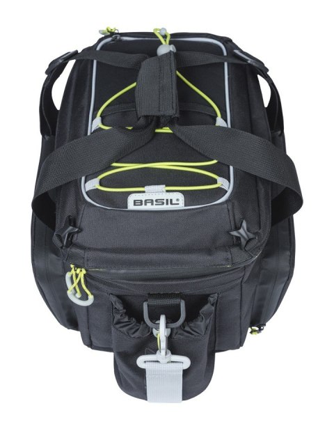 Torba na bagażnik BASIL MILES TARPAULIN TRUNKBAG XL PRO MIK 9-36L, MIK System (ready to go), 100% wodoodporna black lime (NEW 20 Torba na bagażnik BASIL MILES TARPAULIN TRUNKBAG XL PRO MIK 9-36L, MIK System (ready to go), 100% wodoodporna black lime (NEW 20