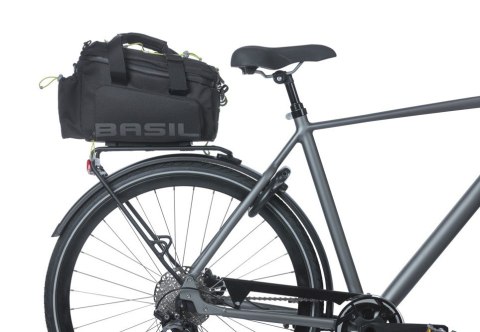 Torba na bagażnik BASIL MILES TARPAULIN TRUNKBAG XL PRO MIK 9-36L, MIK System (ready to go), 100% wodoodporna black lime (NEW 20 Torba na bagażnik BASIL MILES TARPAULIN TRUNKBAG XL PRO MIK 9-36L, MIK System (ready to go), 100% wodoodporna black lime (NEW 20