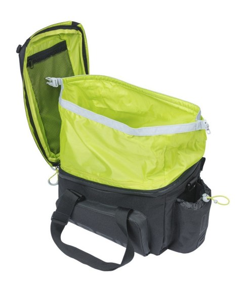 Torba na bagażnik BASIL MILES TARPAULIN TRUNKBAG XL PRO MIK 9-36L, MIK System (ready to go), 100% wodoodporna black lime (NEW 20 Torba na bagażnik BASIL MILES TARPAULIN TRUNKBAG XL PRO MIK 9-36L, MIK System (ready to go), 100% wodoodporna black lime (NEW 20