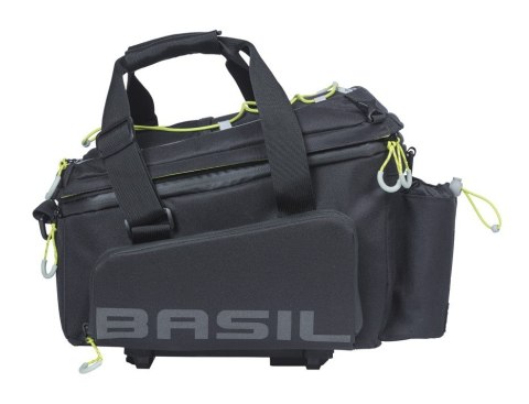 Torba na bagażnik BASIL MILES TARPAULIN TRUNKBAG XL PRO MIK 9-36L, MIK System (ready to go), 100% wodoodporna black lime (NEW 20 Torba na bagażnik BASIL MILES TARPAULIN TRUNKBAG XL PRO MIK 9-36L, MIK System (ready to go), 100% wodoodporna black lime (NEW 20