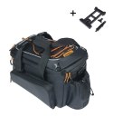 Torba na bagażnik BASIL MILES TARPAULIN TRUNKBAG XL PRO MIK 9-36L, MIK System (ready to go), 100% wodoodporna black orange (bez 