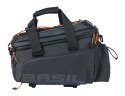 Torba na bagażnik BASIL MILES TARPAULIN TRUNKBAG XL PRO MIK 9-36L, MIK System (ready to go), 100% wodoodporna black orange (bez 
