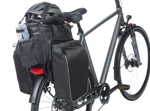 Torba na bagażnik BASIL MILES TARPAULIN TRUNKBAG XL PRO MIK 9-36L, MIK System (ready to go), 100% wodoodporna black orange (bez Torba na bagażnik BASIL MILES TARPAULIN TRUNKBAG XL PRO MIK 9-36L, MIK System (ready to go), 100% wodoodporna black orange (bez