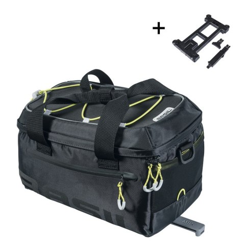 Torba na bagażnik BASIL MILES TRUNKBAG MIK 7 L MIK System (ready to go), 100% wodoodporna black lime (NEW 2025) Torba na bagażnik BASIL MILES TRUNKBAG MIK 7 L MIK System (ready to go), 100% wodoodporna black lime (NEW 2025)