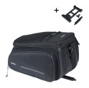 Torba na bagażnik BASIL MOVE TRUNK BAG, MIK z adapterem do mocowania (ready to go), 10-26L, Wodoodporna, Black (NEW 2025)