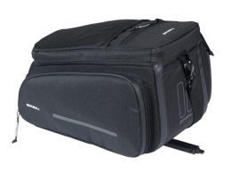Torba na bagażnik BASIL MOVE TRUNK BAG, MIK z adapterem do mocowania (ready to go), 10-26L, Wodoodporna, Black (NEW 2025)