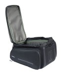 Torba na bagażnik BASIL MOVE TRUNK BAG, MIK z adapterem do mocowania (ready to go), 10-26L, Wodoodporna, Black (NEW 2025)
