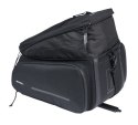 Torba na bagażnik BASIL MOVE TRUNK BAG, MIK z adapterem do mocowania (ready to go), 10-26L, Wodoodporna, Black (NEW 2025)