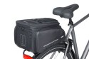 Torba na bagażnik BASIL MOVE TRUNK BAG, MIK z adapterem do mocowania (ready to go), 10-26L, Wodoodporna, Black (NEW 2025)