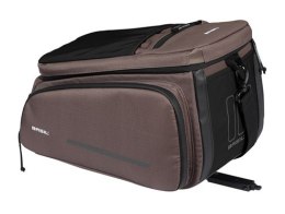 Torba na bagażnik BASIL MOVE TRUNK BAG, MIK z adapterem do mocowania (ready to go), 10-26L, Wodoodporna, Brown (NEW 2025)