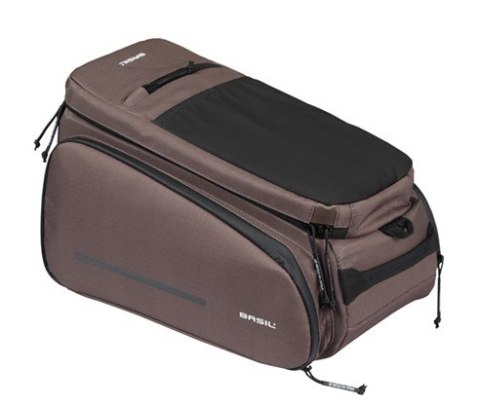 Torba na bagażnik BASIL MOVE TRUNK BAG, MIK z adapterem do mocowania (ready to go), 10-26L, Wodoodporna, Brown (NEW 2025) Torba na bagażnik BASIL MOVE TRUNK BAG, MIK z adapterem do mocowania (ready to go), 10-26L, Wodoodporna, Brown (NEW 2025)