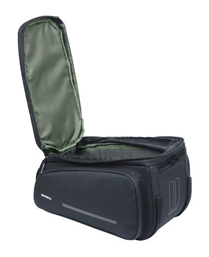 Torba na bagażnik BASIL MOVE TRUNK BAG, do stosowania z MIK, 10-26L, Wodoodporna, Black (NEW 2025) Torba na bagażnik BASIL MOVE TRUNK BAG, do stosowania z MIK, 10-26L, Wodoodporna, Black (NEW 2025)