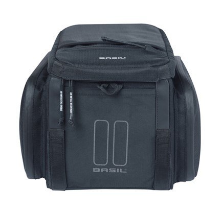 Torba na bagażnik BASIL MOVE TRUNK BAG, do stosowania z MIK, 10-26L, Wodoodporna, Black (NEW 2025) Torba na bagażnik BASIL MOVE TRUNK BAG, do stosowania z MIK, 10-26L, Wodoodporna, Black (NEW 2025)