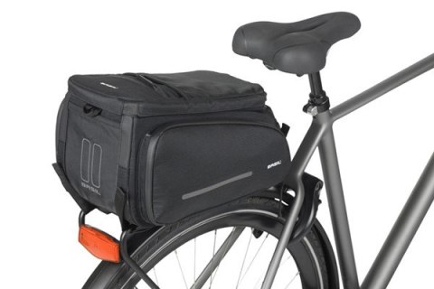 Torba na bagażnik BASIL MOVE TRUNK BAG, do stosowania z MIK, 10-26L, Wodoodporna, Black (NEW 2025) Torba na bagażnik BASIL MOVE TRUNK BAG, do stosowania z MIK, 10-26L, Wodoodporna, Black (NEW 2025)
