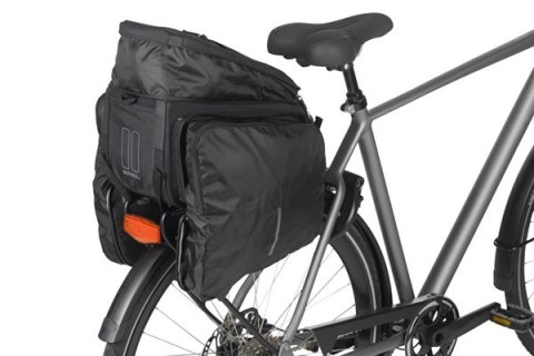 Torba na bagażnik BASIL MOVE TRUNK BAG, do stosowania z MIK, 10-26L, Wodoodporna, Black (NEW 2025) Torba na bagażnik BASIL MOVE TRUNK BAG, do stosowania z MIK, 10-26L, Wodoodporna, Black (NEW 2025)