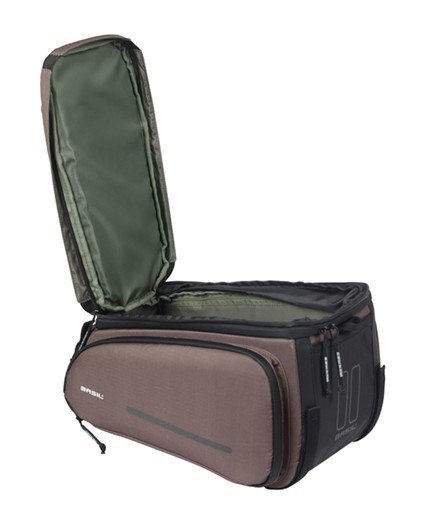 Torba na bagażnik BASIL MOVE TRUNK BAG, do stosowania z MIK, 10-26L, Wodoodporna, Brown (NEW 2025) Torba na bagażnik BASIL MOVE TRUNK BAG, do stosowania z MIK, 10-26L, Wodoodporna, Brown (NEW 2025)