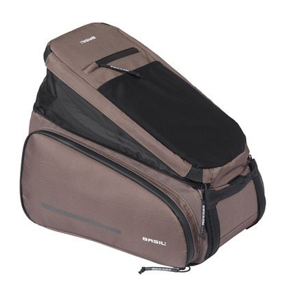 Torba na bagażnik BASIL MOVE TRUNK BAG, do stosowania z MIK, 10-26L, Wodoodporna, Brown (NEW 2025) Torba na bagażnik BASIL MOVE TRUNK BAG, do stosowania z MIK, 10-26L, Wodoodporna, Brown (NEW 2025)
