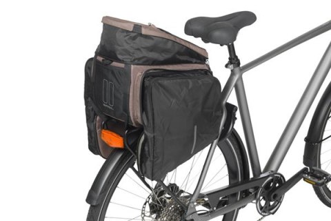 Torba na bagażnik BASIL MOVE TRUNK BAG, do stosowania z MIK, 10-26L, Wodoodporna, Brown (NEW 2025) Torba na bagażnik BASIL MOVE TRUNK BAG, do stosowania z MIK, 10-26L, Wodoodporna, Brown (NEW 2025)