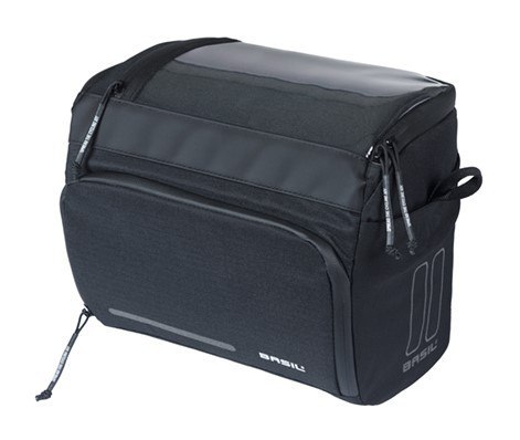 Torba na kierownicę BASIL MOVE HANDLEBAR BAG, KF z adapterem do mocowania, 7-8L, wodoodporna, Czarna (NEW 2025) Torba na kierownicę BASIL MOVE HANDLEBAR BAG, KF z adapterem do mocowania, 7-8L, wodoodporna, Czarna (NEW 2025)