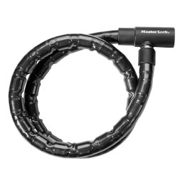Zapięcie rowerowe MASTERLOCK QUANTUM 8218 22mm 200cm KLUCZYK czarne (NEW)