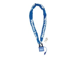 Zapięcie rowerowe MASTERLOCK QUANTUM 8390 ŁAŃCUCH 6mm 40mm 90cm KLUCZYK niebieski (NEW)