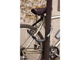 Zapięcie rowerowe MASTERLOCK QUANTUM 8392 ŁAŃCUCH 8mm 40mm 90cm SZYFR niebieskie (NEW)