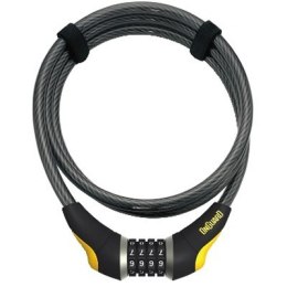Zapięcie rowerowe ONGUARD Akita 8042 Linka - 10mm 185cm - SZYFR (NEW)