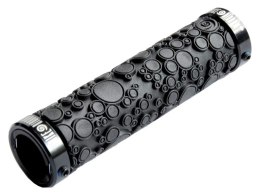 Chwyty kierownicy BIKE RIBBON BUBBLES LOCK-ON MTB GRIP czarne (NEW)