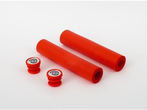Chwyty kierownicy BIKE RIBBON SIO2 SOFT GRIP 130mm 70gram silikon czerwone (NEW) Chwyty kierownicy BIKE RIBBON SIO2 SOFT GRIP 130mm 70gram silikon czerwone (NEW)