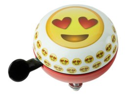 Dzwonek rowerowy WIDEK DING DONG EMOTICONS Heart Eyes 1szt. (NEW)