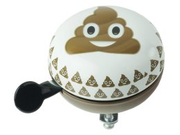 Dzwonek rowerowy WIDEK DING DONG EMOTICONS Poo 1szt. (DWZ)