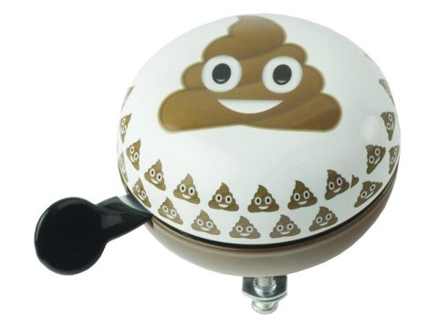 Dzwonek rowerowy WIDEK DING DONG EMOTICONS Poo 1szt. (DWZ) Dzwonek rowerowy WIDEK DING DONG EMOTICONS Poo 1szt. (DWZ)