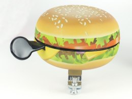 Dzwonek rowerowy WIDEK DING DONG FOOD hamburger matowy 1szt. (NEW)