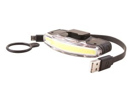 Lampka przednia SPANNINGA ARCO XB 80 lumenów usb czarna (NEW)