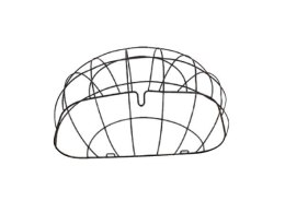 Osłona do kosza dla zwierząt BASIL PASJA SPACE FRAME 45cm, metal, czarna (NEW)