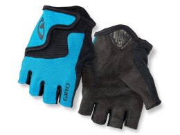 Rękawiczki juniorskie GIRO BRAVO JR krótki palec blue jewel roz. M (obwód dłoni 152-162 mm / dł. dłoni 160-165 mm) (NEW)