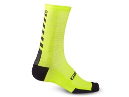Skarpety GIRO HRC + MERINO WOOL bright lime black roz. L (43-45) (NEW)