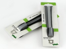Taśma do bagażnika WIDEK TRIO STRAPS gumowa 6x czarno szara + 6x srebrno szara pudełko 12szt. (NEW)