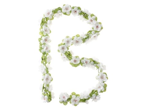 Wianek kwiatów BASIL FLOWER GARLAND biały (NEW) Wianek kwiatów BASIL FLOWER GARLAND biały (NEW)