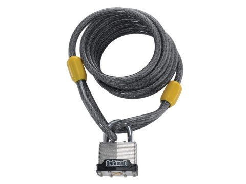 Zapięcie rowerowe ONGUARD Doberman Key 8033 Linka - 8mm 185cm + KŁÓDKA (NEW) Zapięcie rowerowe ONGUARD Doberman Key 8033 Linka - 8mm 185cm + KŁÓDKA (NEW)