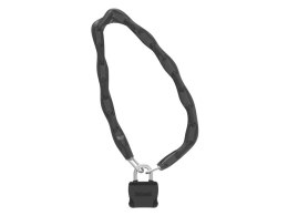 Zapięcie rowerowe ONGUARD MASTIFF 8242BL ŁAŃCUCH 120cm*6mm - 2 x Klucze z kodem - kłódka 8mm czarny/czarne