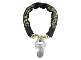 Zapięcie rowerowe ONGUARD MASTIFF ALARM 120dB 8304 ŁAŃCUCH 110cm*10mm - KŁÓDKA (NEW)